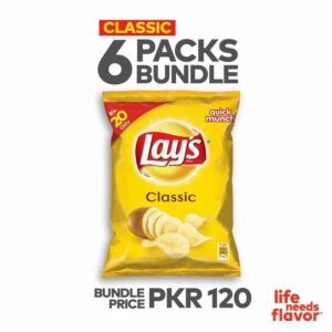 Lays Salted 26GM X6