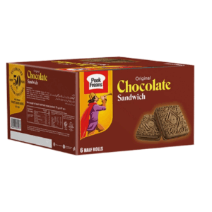 Peek Freans Original Chocolate Sandwich Biscuits Snack Pack