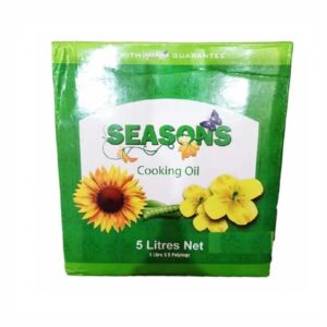 Seasons Cooking Oil 1L x5