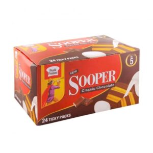 Sooper Chocolate Ticky Pack x24