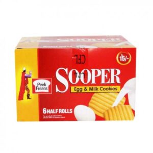 Sooper Plain Biscuit Half Roll Box