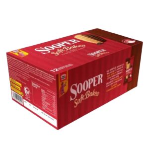 Sooper Soft Bakes Chocolate 12 Pieces Pack