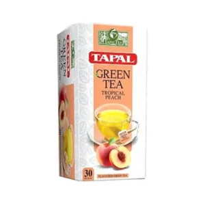 Tapal Green Tea bag Peach 30Pcs
